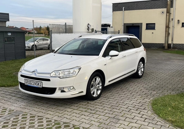 Citroen C5 cena 39900 przebieg: 225000, rok produkcji 2013 z Koło małe 562